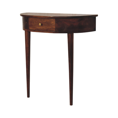 Esther Backless Wooden Console Table