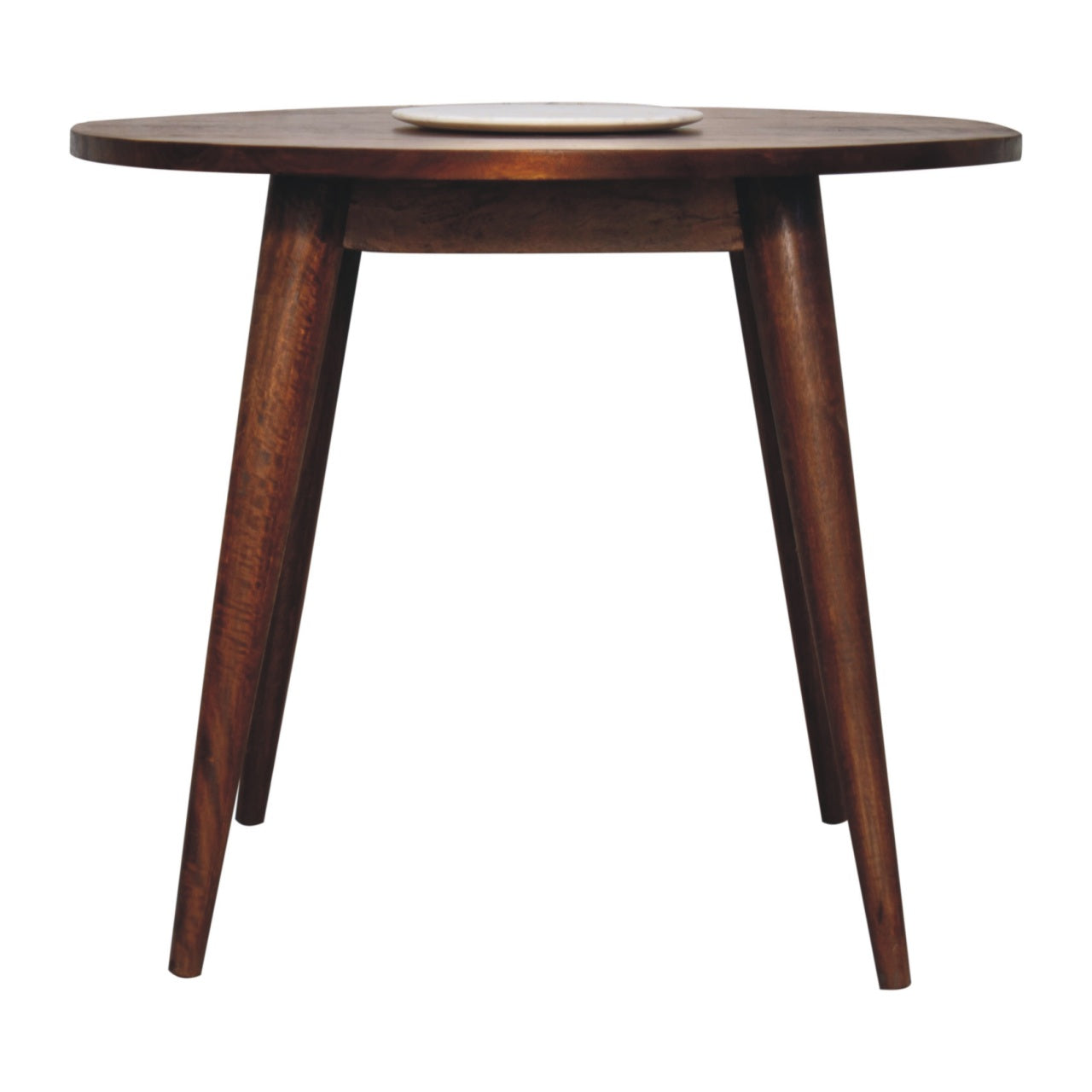 Nordic mango wood round table