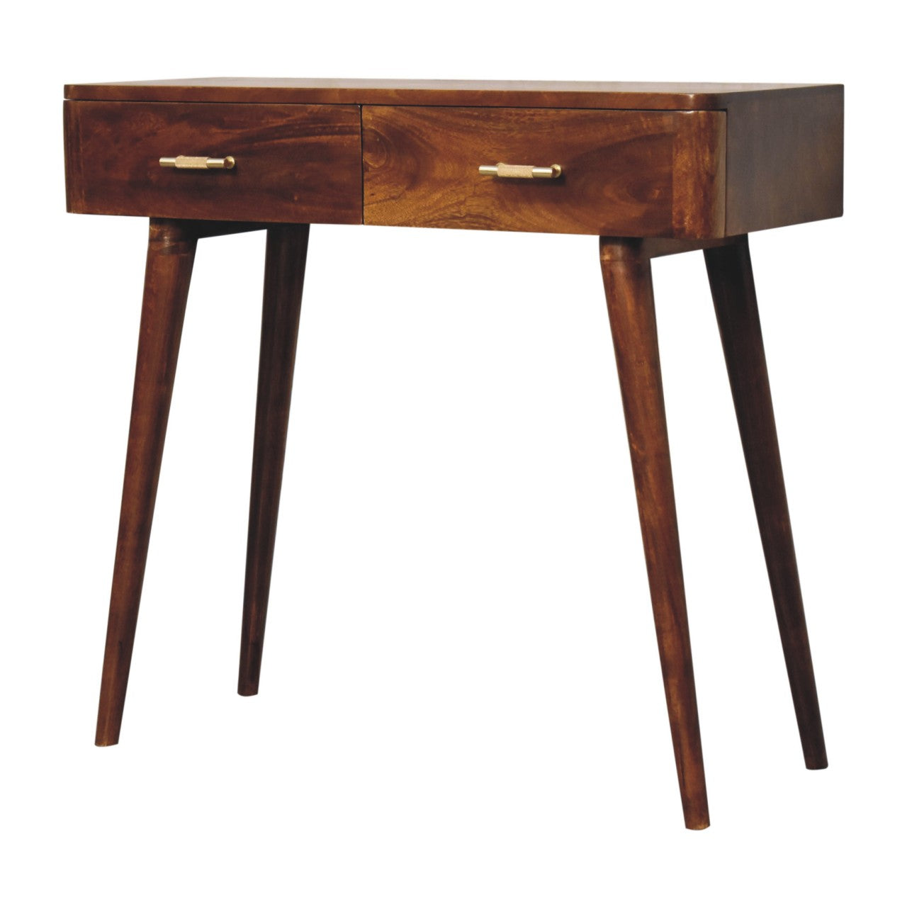 Valen Wooden 2 Drawer Console Table