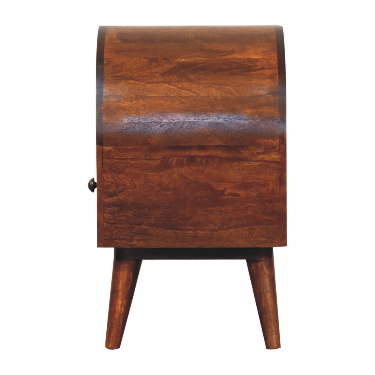 London Arch Bedside Table, Chestnut