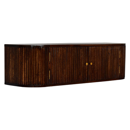 Ariella Floating Bedside, Chestnut