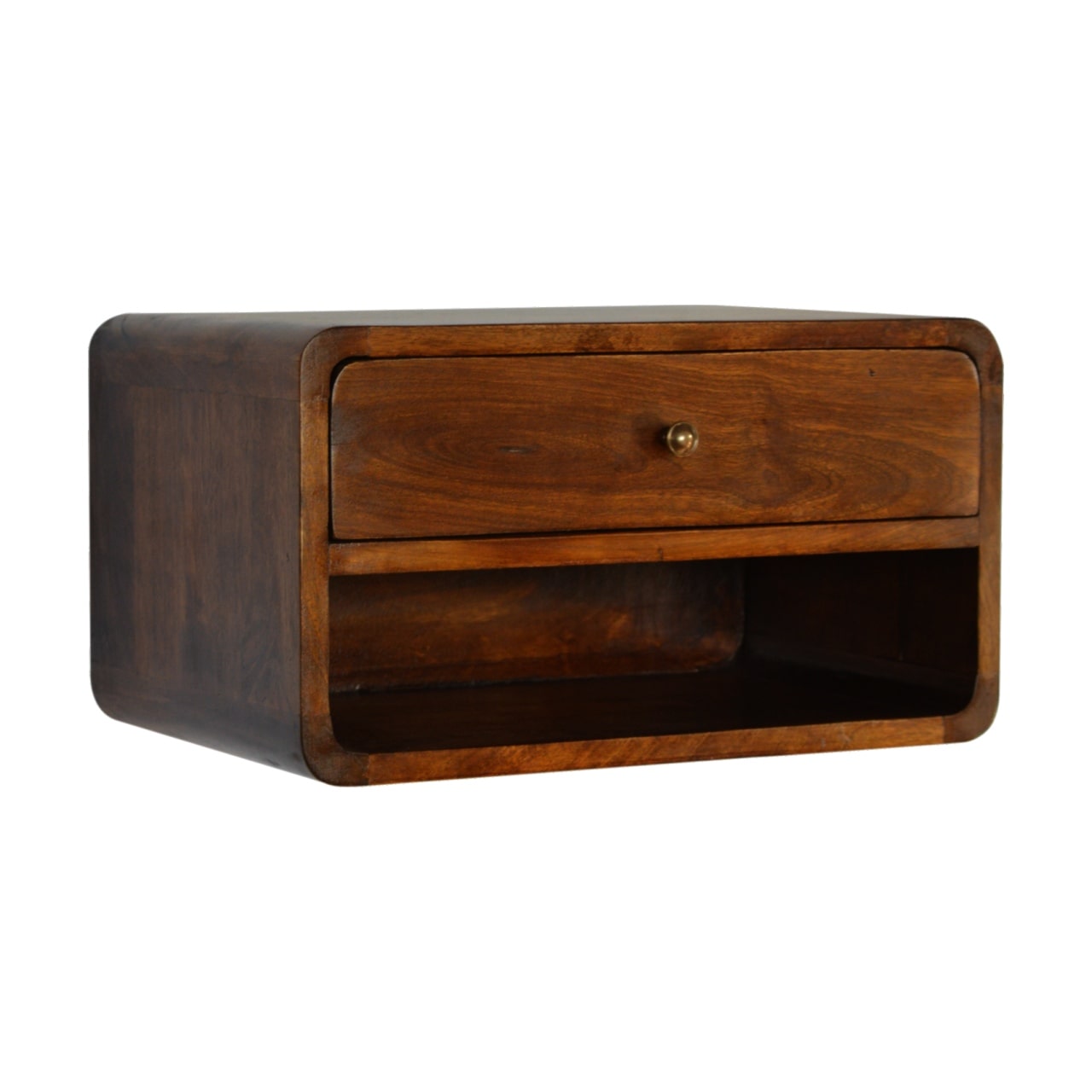 Floating bedside Table, Mango Wood