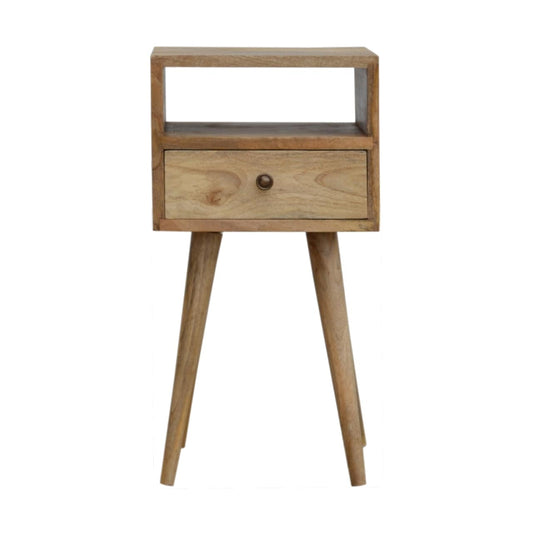 Small Mango Wood Bedside Table