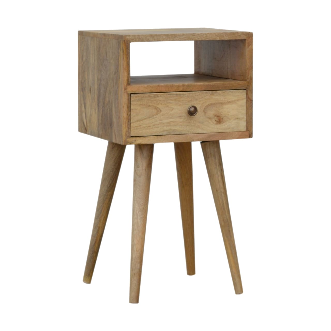 Small Mango Wood Bedside Table