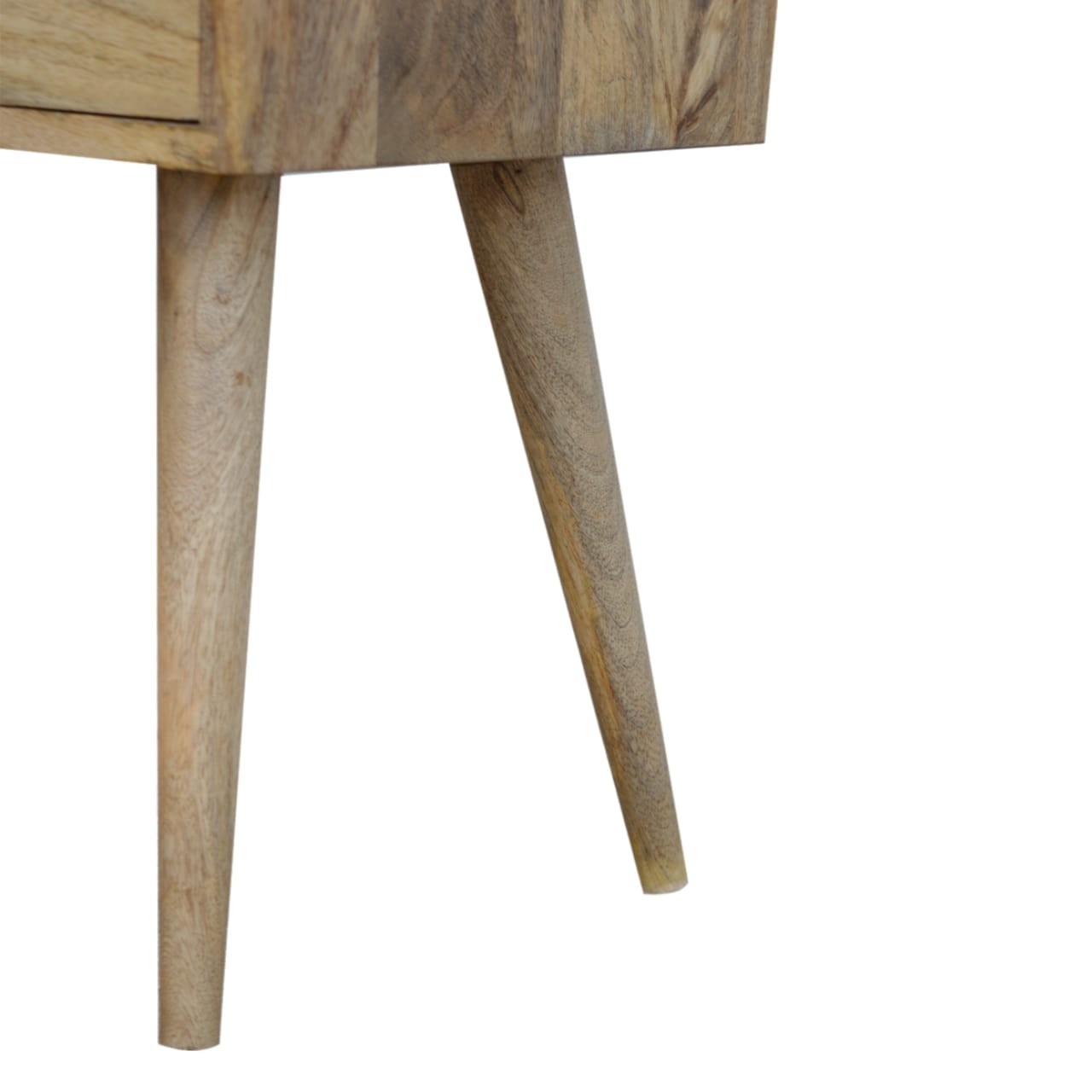 Small Mango Wood Bedside Table