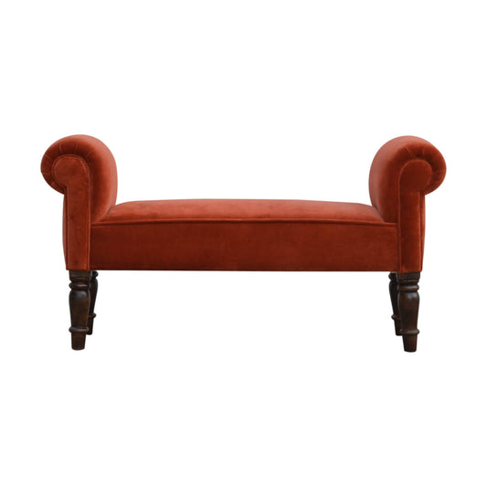 Lia Bench, Brick Red