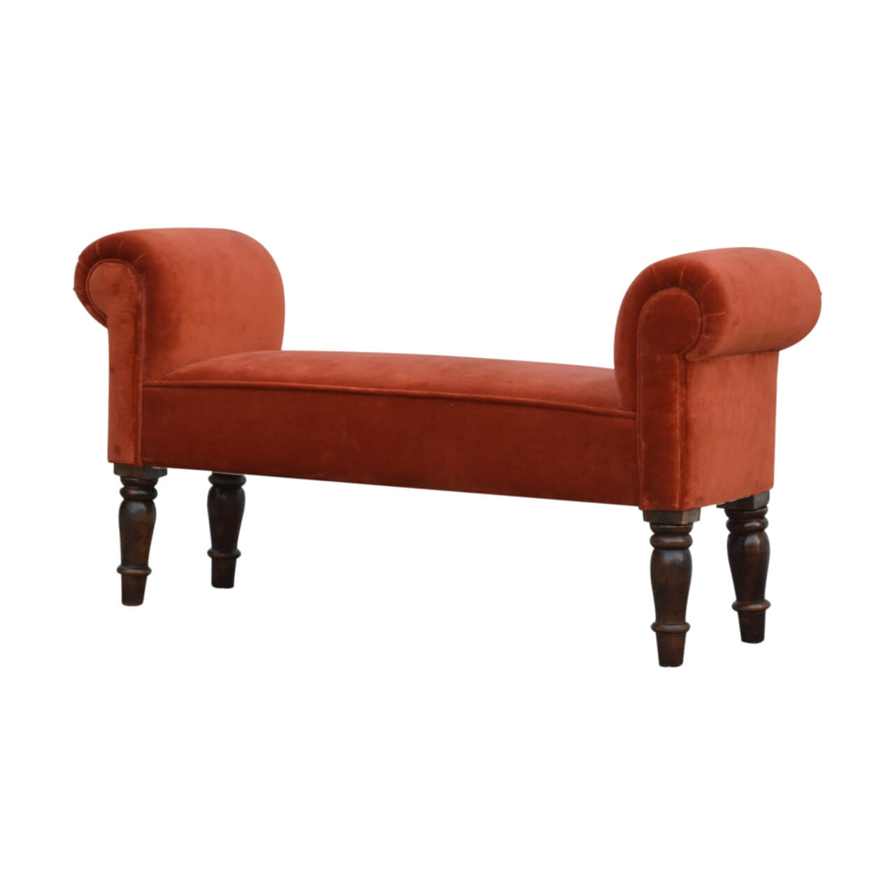 Lia Bench, Brick Red