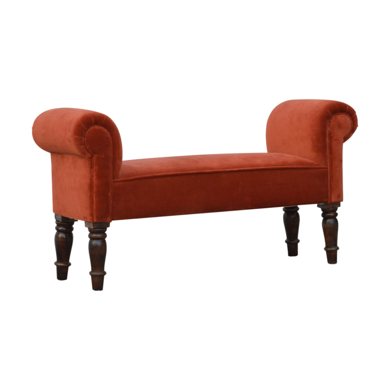 Lia Bench, Brick Red