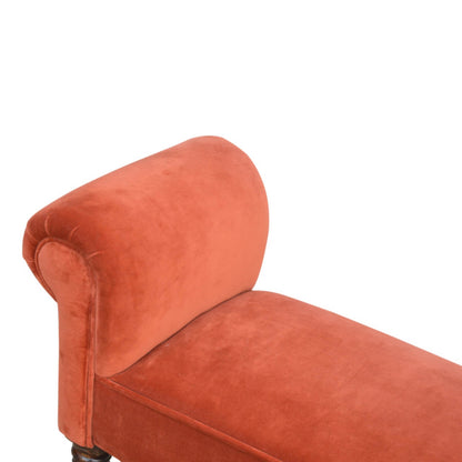 Lia Bench, Brick Red