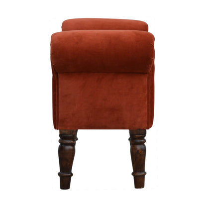 Lia Bench, Brick Red