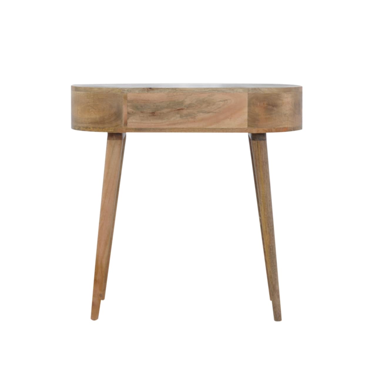 Console table with 1 drawer made from mango wood