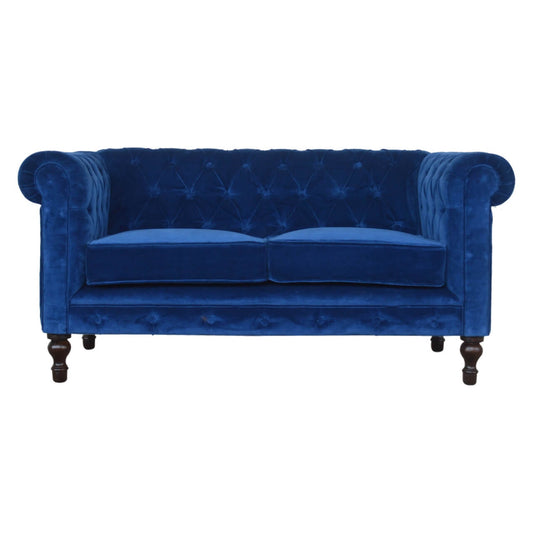 Royal Blue Chesterfield Sofa