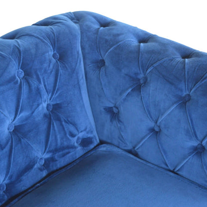 Royal Blue Chesterfield Sofa