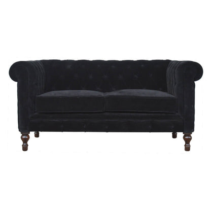 Black Chesterfield Sofa