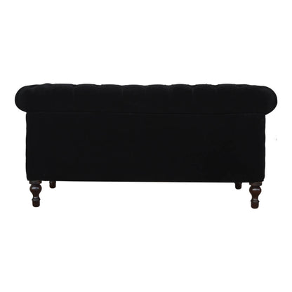 Black Chesterfield Sofa