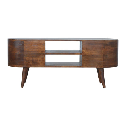 Tv Unit with 4 drawers, Mango Wood