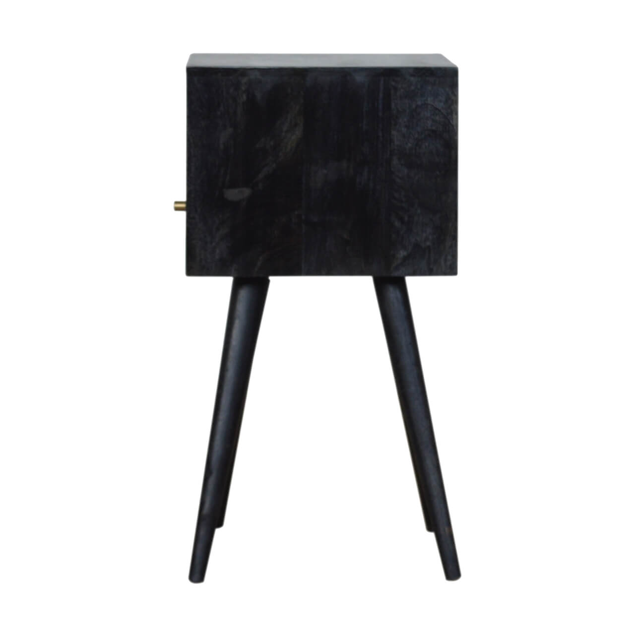 Ash Black Mango Wood Bedside Table