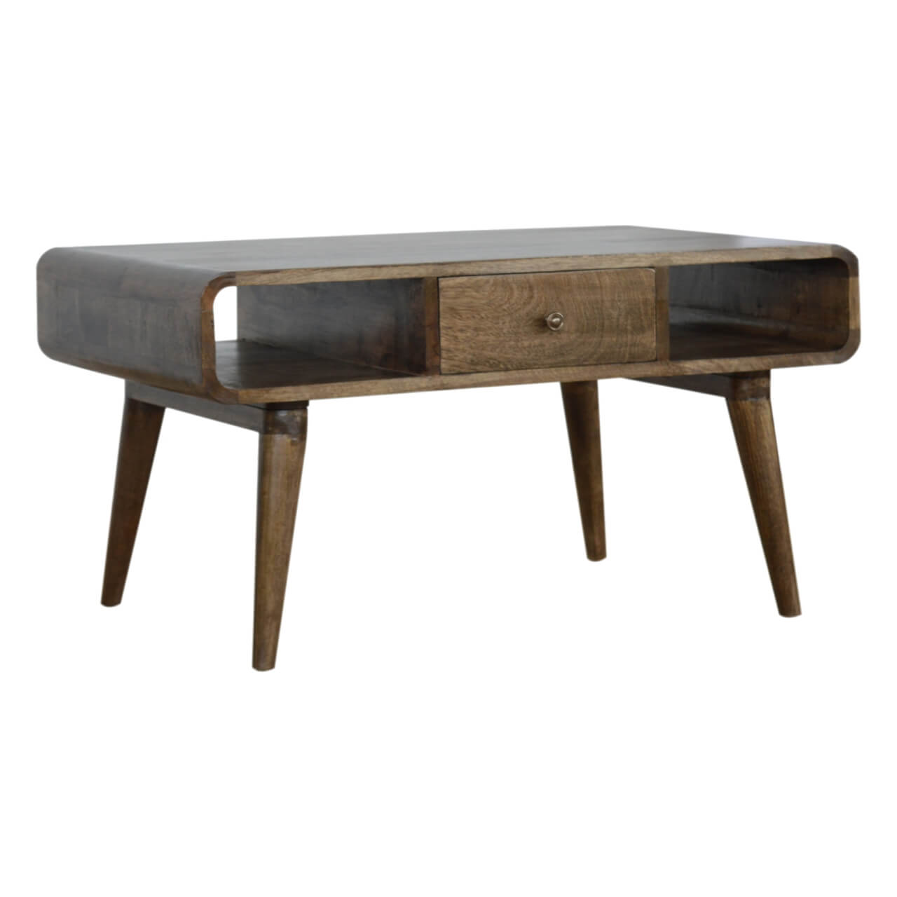 Grey wash console table mango wood