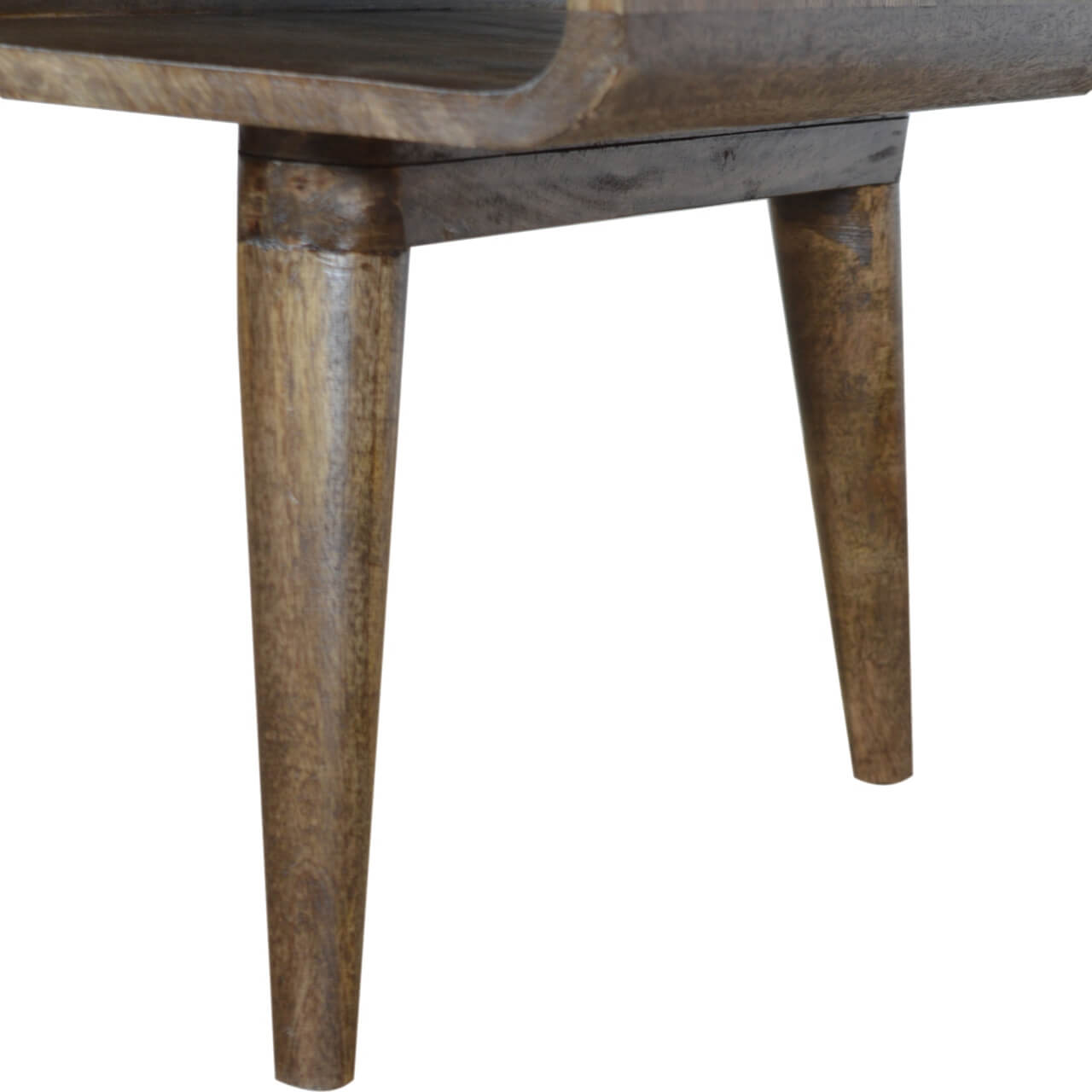 Grey wash console table mango wood