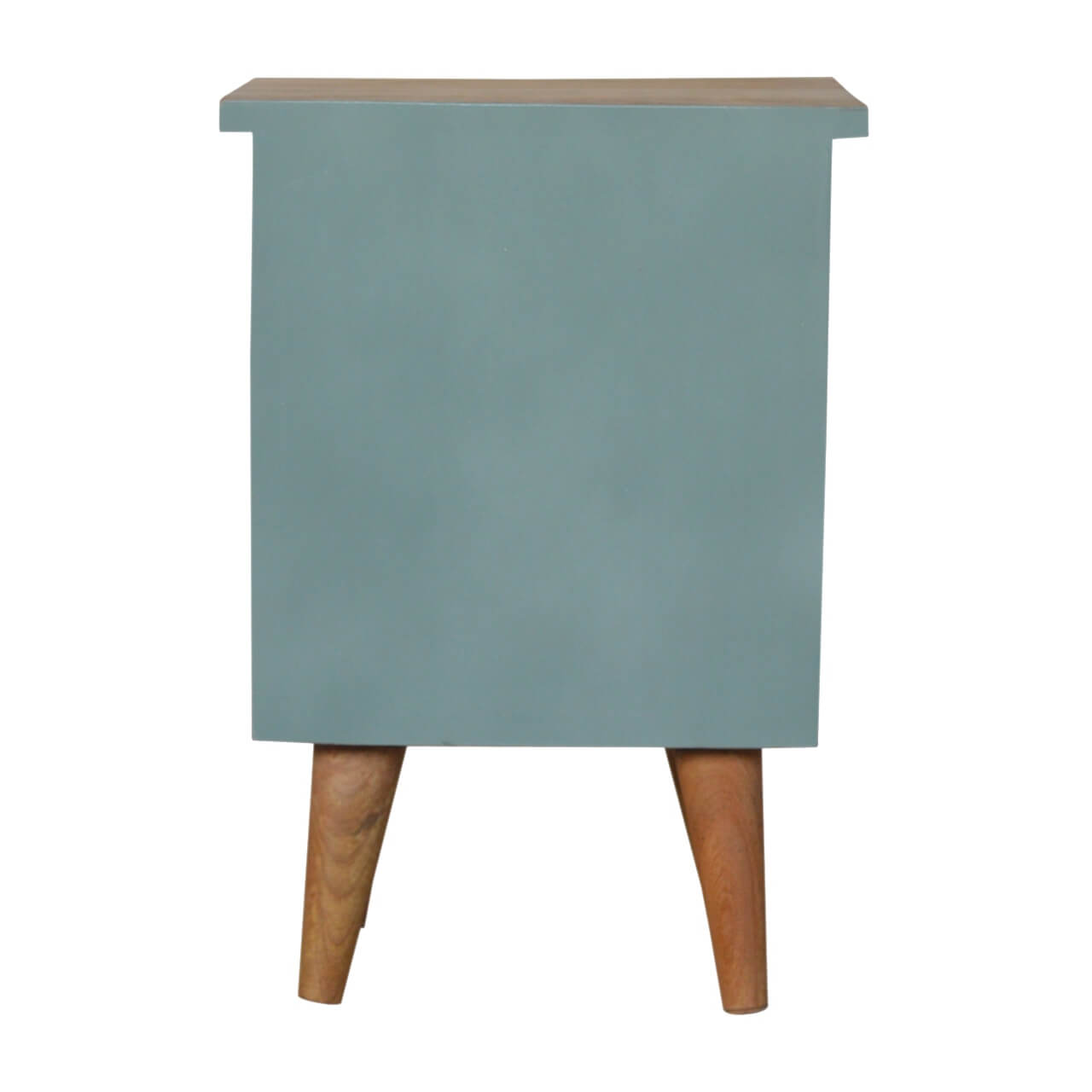 Hand Painted Bedside, Green