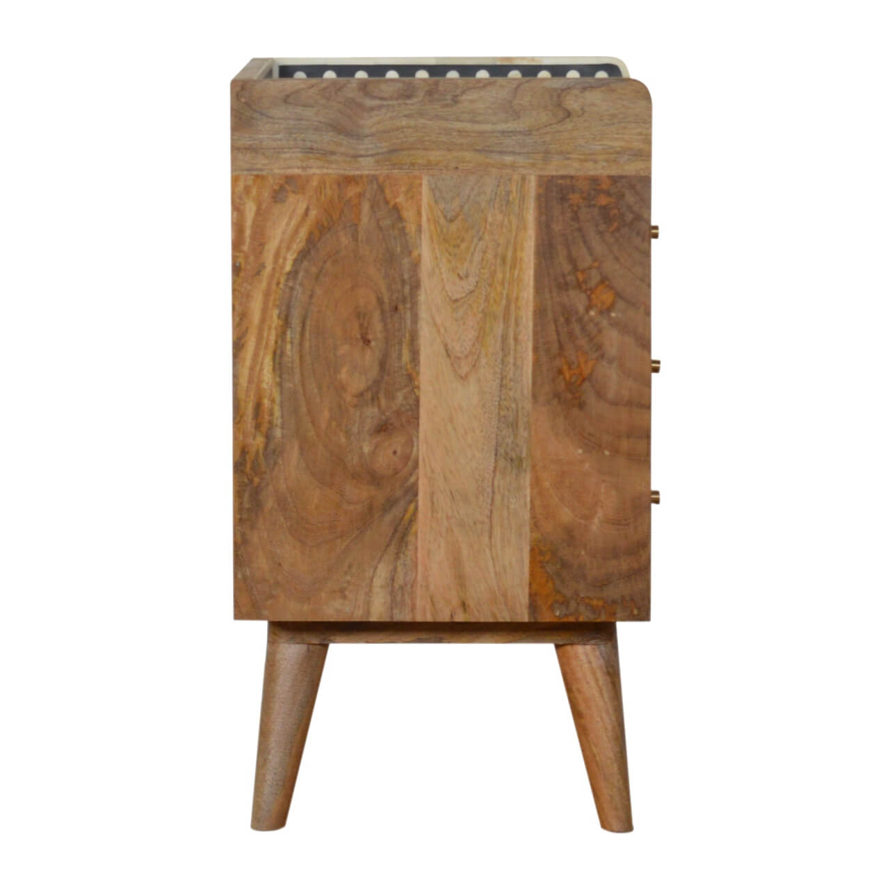 Bone Inlay Gallery Back Nightstand