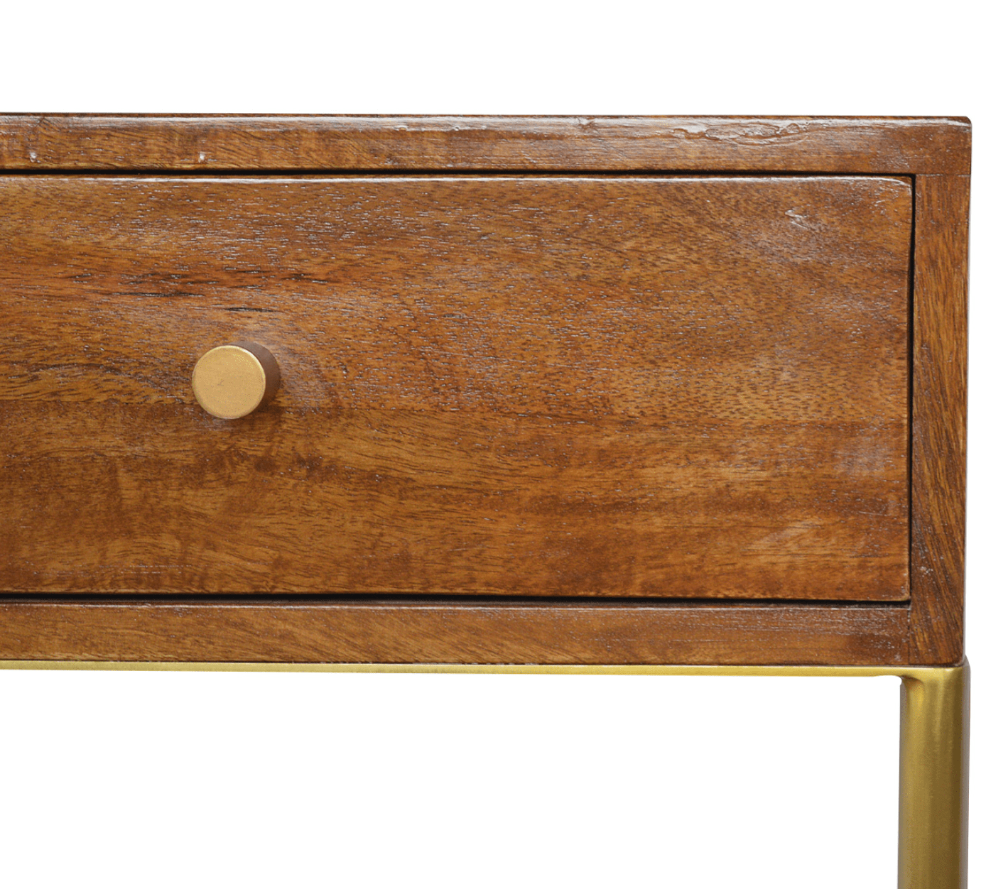 Butler Tray Table with Gold Base