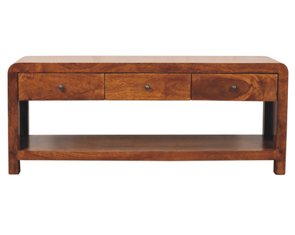 Tv unit made from mango wood