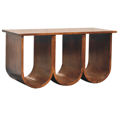 Ariena Coffee Table, Chestnut