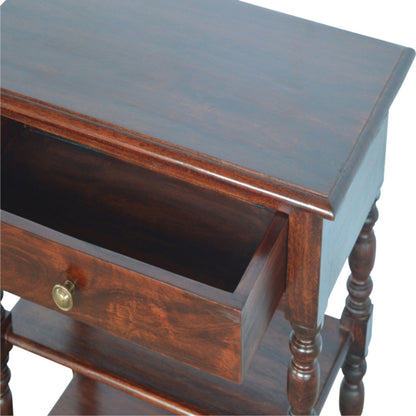 https://www.artisanfurniture.net/1-drawer-solid-wood-turned-leg-occasional-table/