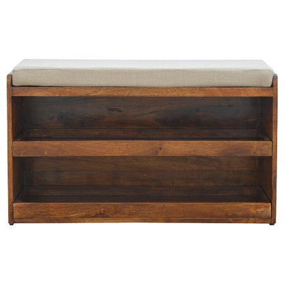 She storage bench mango wood