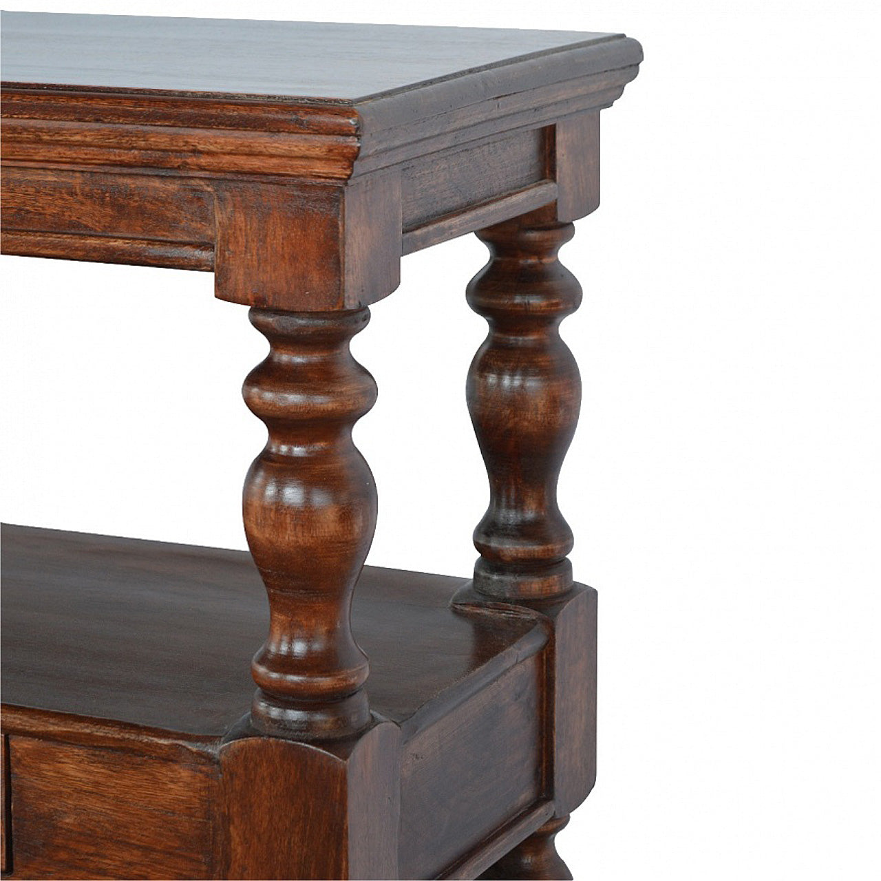 https://www.artisanfurniture.net/solid-wood-turned-leg-console-table/